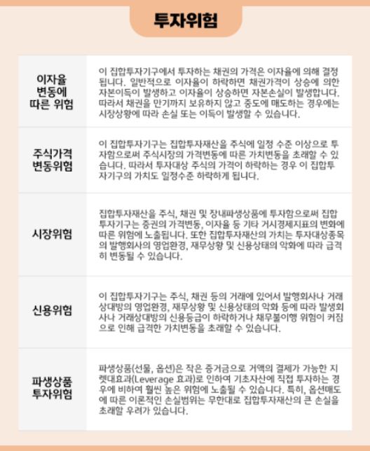 투자 위험 1
